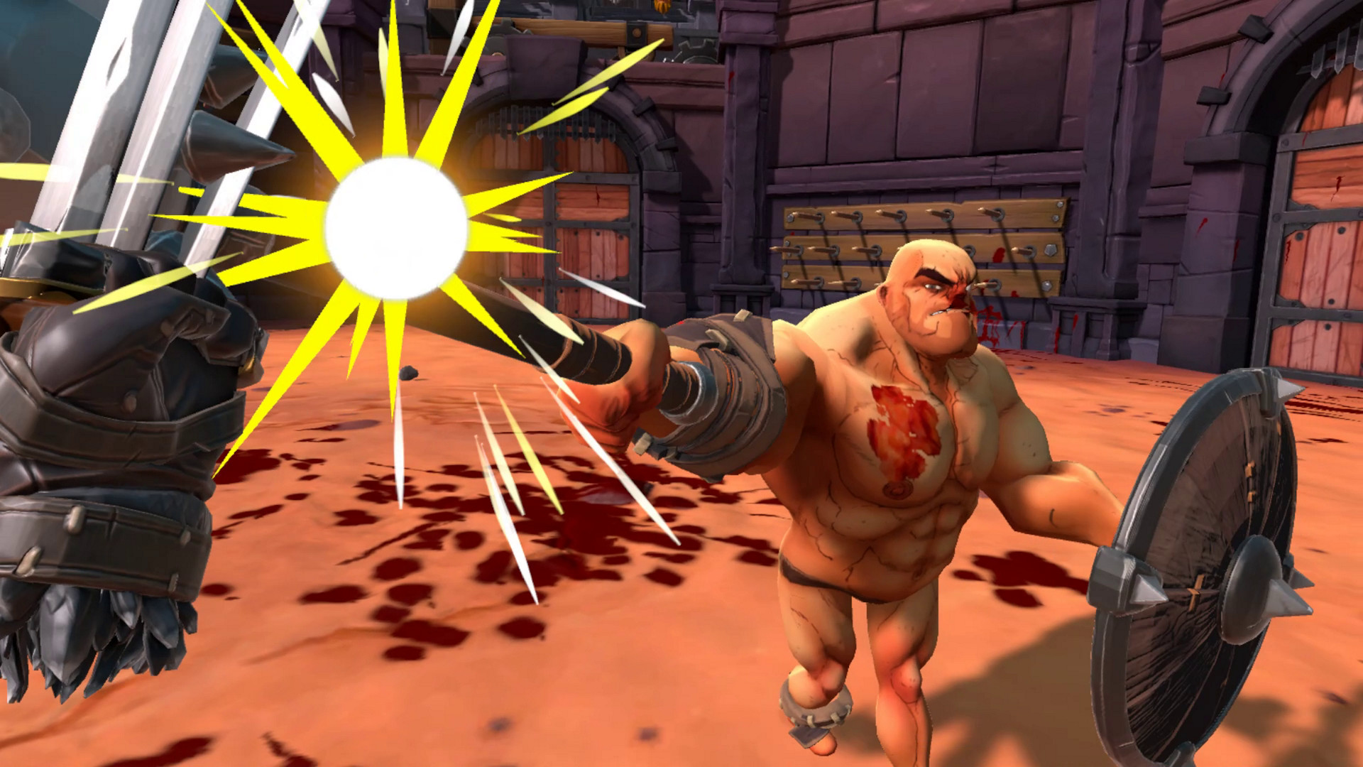VR-игра Gorn в Ижевске — кадр 2
