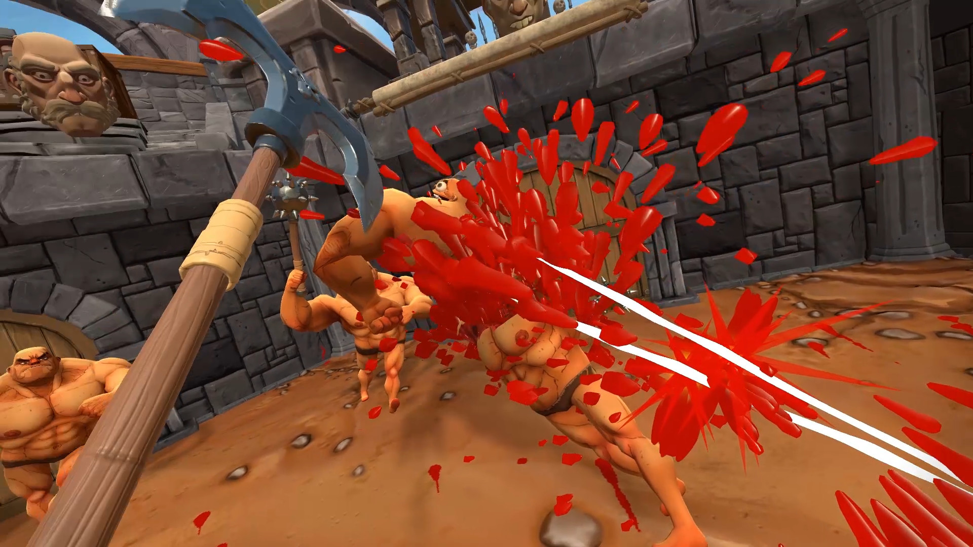 VR-игра Gorn в Ижевске — кадр 3